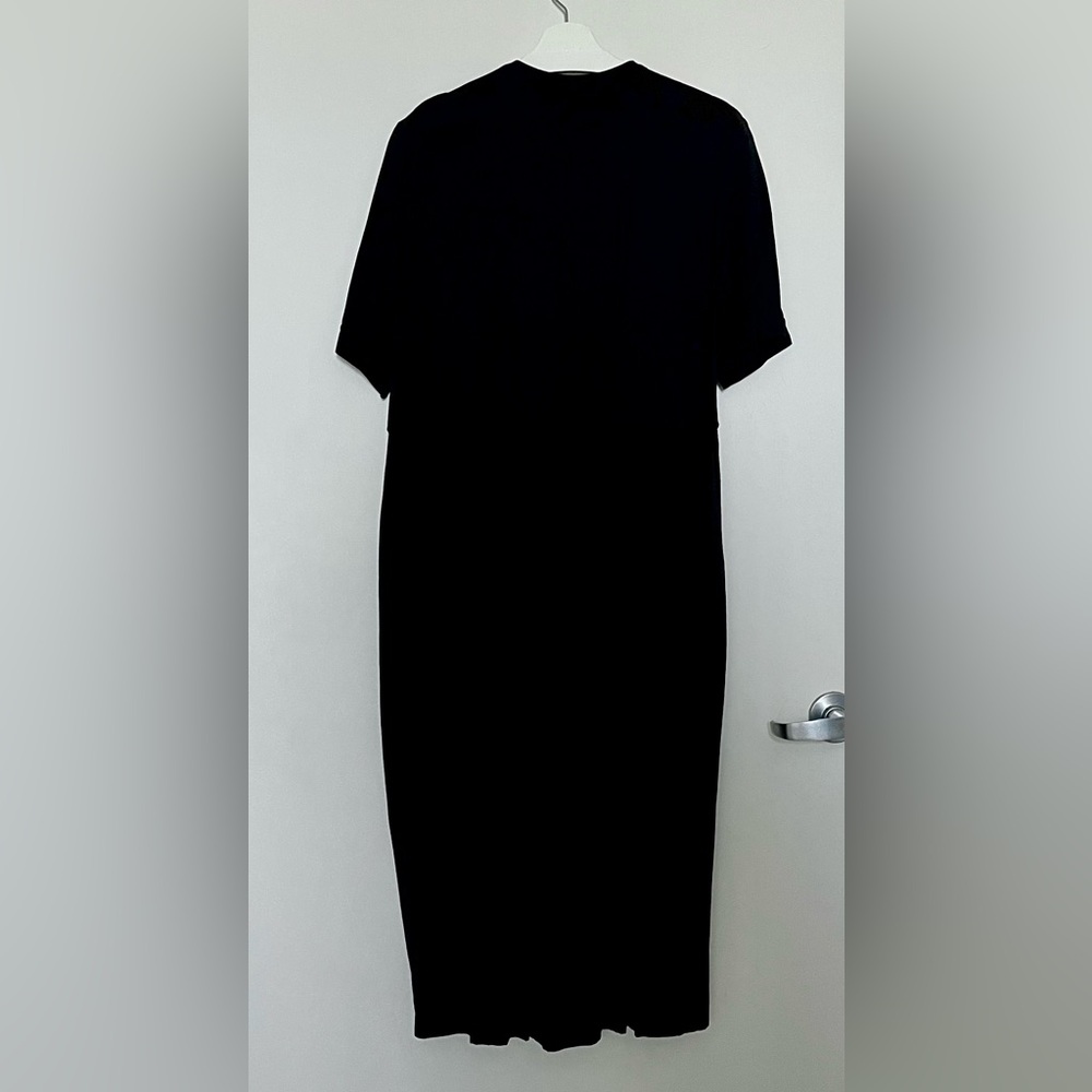 UNIQLO x Ines de La Fressange Black Midi Dress Size S ( Fits S/M) - Picture 2 of 7